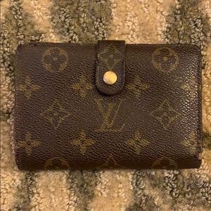 Louis Vuitton Monogram Canvas Kisslock Biofold